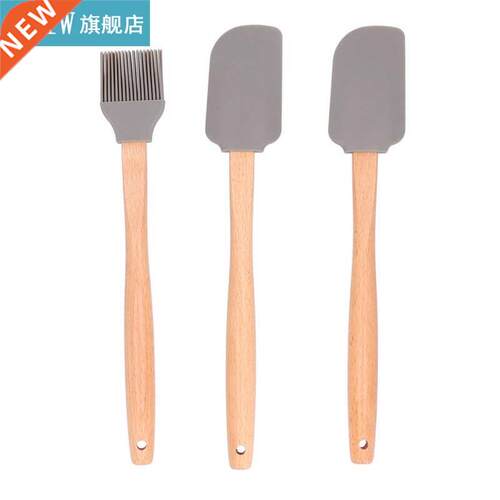 Wooden Spatula Strong and Durable Wooden Scraper Sturdy for