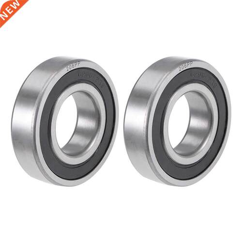 206PP Ball Bearing 30x62x16mm Double Sealed 6206-2RS Deep Gr