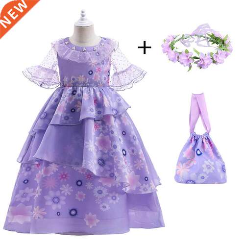 2-12Y Baby girl dress flower dress girl tutu princess dress