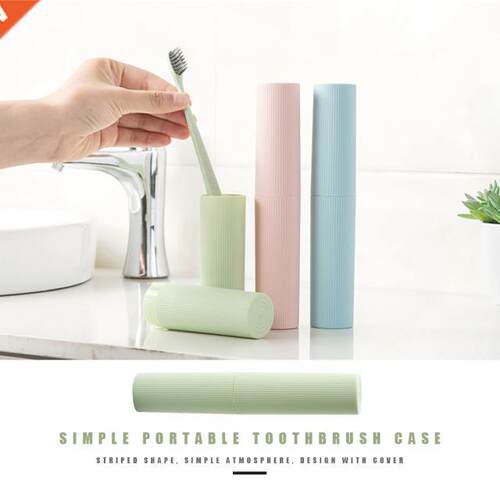 Toothbrush Holder Bathroom Organizer Travel Portable Brush H