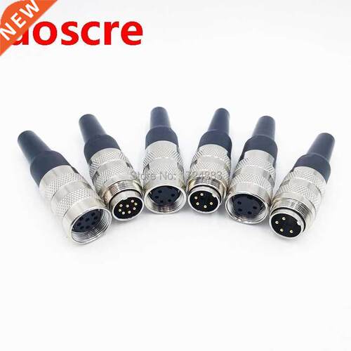 M16 Sensor waterproof connector Screw IP65 male female plug