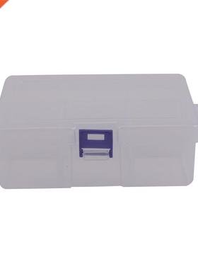 6 Removable Plastic Storage Box Jewelry/Earring/Tools Contai