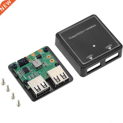 1PCS 5V 3A Dual USB Head Solar Panels Voltage Controller Reg