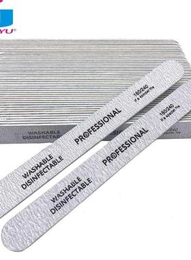 New 50 X High Quality Wood Nail Files Artificial Nail Tips F