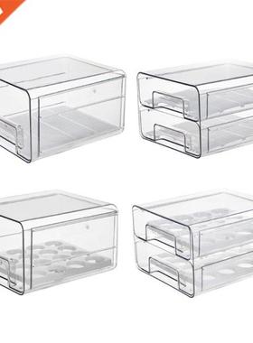 Egg Storage Box Eggs Transparent Dispenser Airtight Fresh Pr