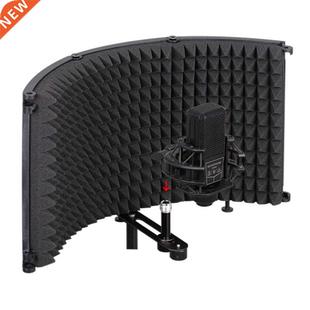 Microphone Foldable Isolation Soundproof Reco Shield Panel