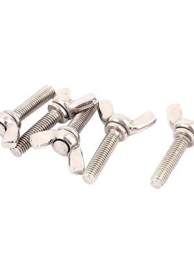 M5x20mm 20mm Wide 304 Wing Head Screw Bolts 5pcs