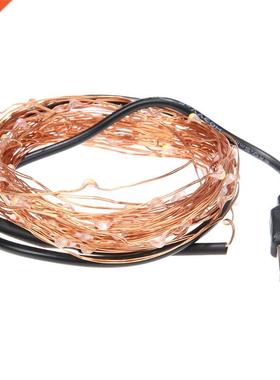 10m 100LED USB Copper Wire String Light Home Festive Wedding