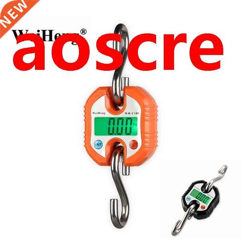 150kg Digital Crane Scale 150KG 50g Portable Stainless Steel