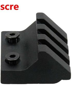 Forty-Five Degrees Silde Clamp Keymod 3 Slot Picatinny Weave