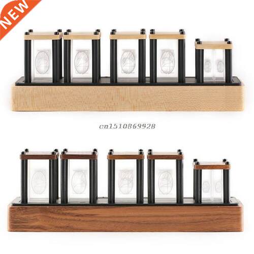 Time tube Glow tube Quasi-glow tube clock LED digital solid