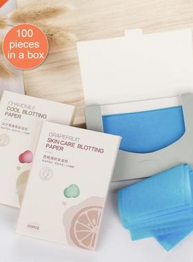 100PCS Facial Oil Blotting Sheet Face Oil Control Absorbing