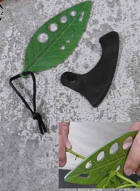 1pc Vegetables Celery Parsley Cabbage Leaf Stripper Plastic