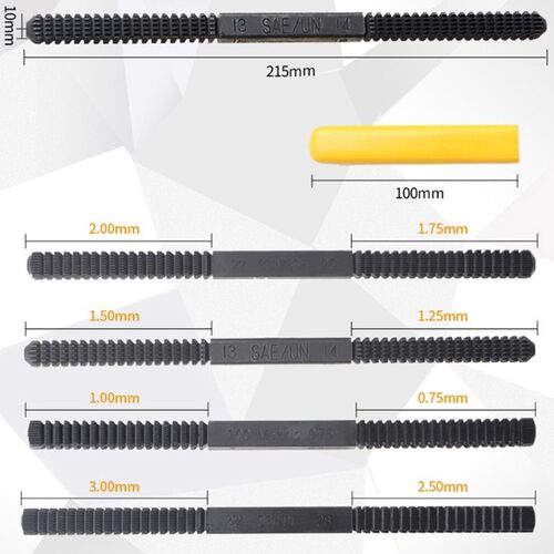 Thread Repair Restoration File Teeth Correction Metric Hard