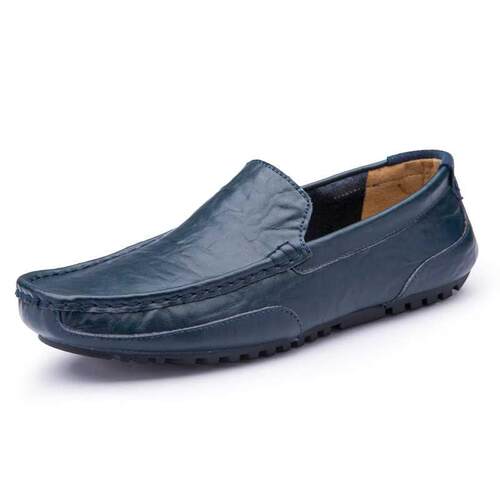 Leather Men Casual Shoes Luxury Brand 2021 Mens Loafers Mocc