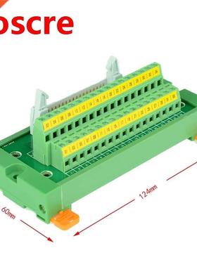 IDC34 male to terminal block breakout board IDC34 connector