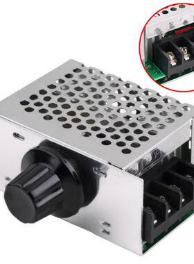 SCR Voltage Regulator Dimmer 4000W 220V AC Stable Motor Spee