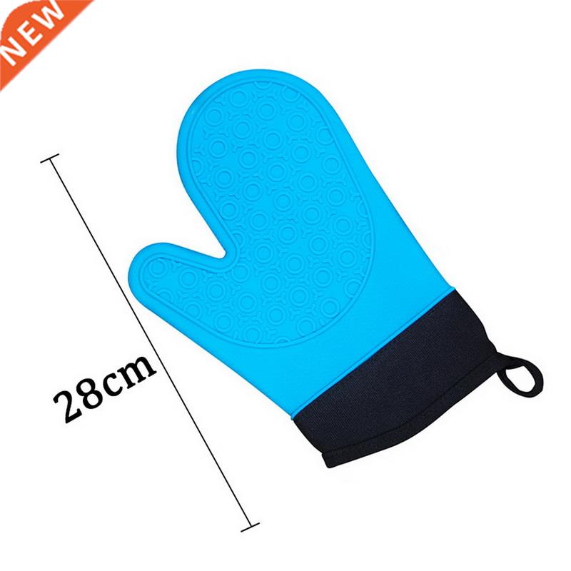 2 Pcs/ Set Heat Resistant Silicone Oven Mitt Heat Resistant