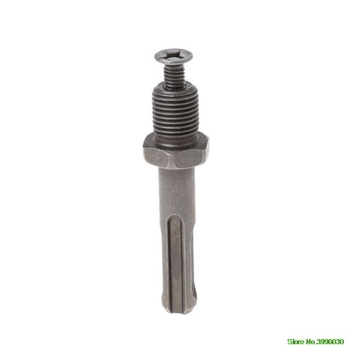 12mm Thread Dia SDS Plus Round Shank Drill Chuck Adapter Con