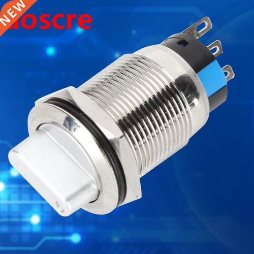 40PCS BEM-19-21 2-Position Selector Knob Switch Waterproof B
