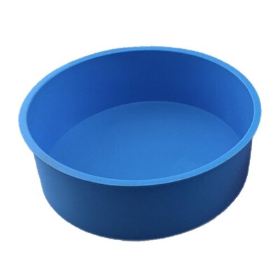 6/8/9 '' inch Silicone Round Cake Pan Tins Non-stick Baking
