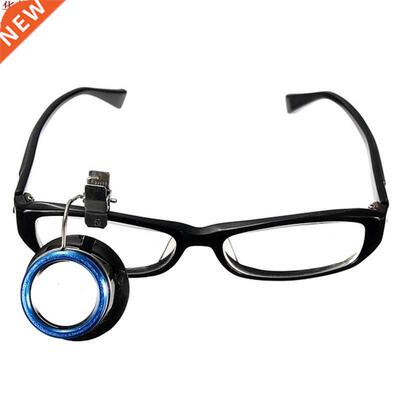 10x Clip-On Eyeglass Eye Magnifier Loupes Magnifying Lens Wa