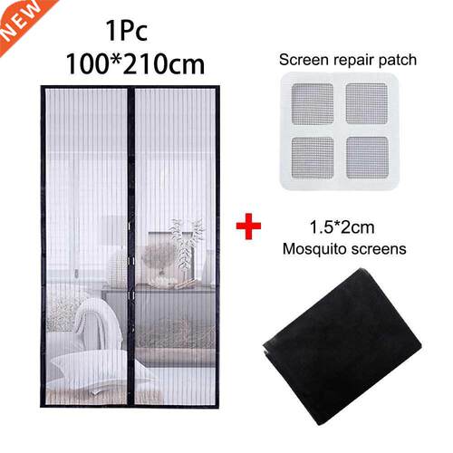 Summer Anti Mosquito Net Curtain Magnet Door Mesh Insect San