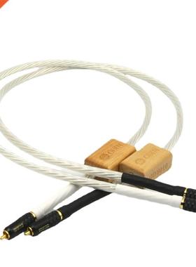 Audiophile Odin Supreme Reference Interconnect RCA Cable Sil