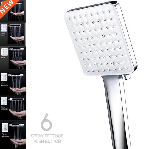 Newentor Shower Head With 150cm Hose Set 6 Spraying High Pr