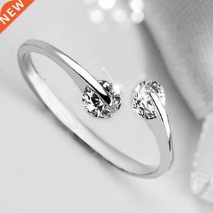 New Women's Wedding Band Rings For Female Rose Gold Ring