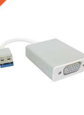 Sliver Alloy Shell USB 3.0 to VGA Video Graphic Card Display