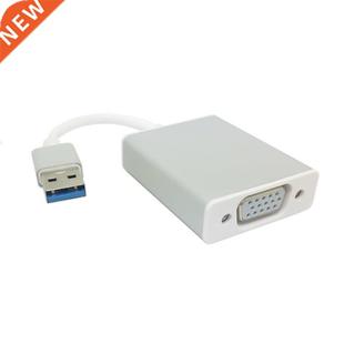 VGA Display Shell Card Graphic Video 3.0 USB Alloy Sliver