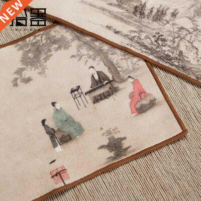 Chinese high-end tea towels tea cloth tablecloth absorbent t