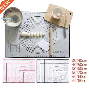Kneading Pad Non Stick Silicone Baking Mat with Scale Knead