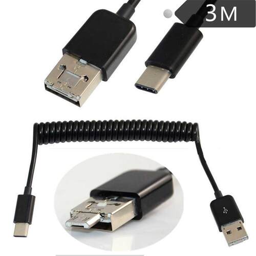 Type C Plug to US2.0 Micro Male Plug Charge US 3.1 Wire Ca