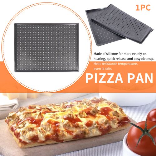 Pizza Pan Quick Release Easy Clean With Holes Soft Silicone