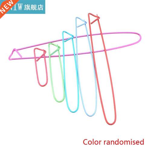 6PCS/Set Random Color Aluminum Knitting Needles Clip Craft S
