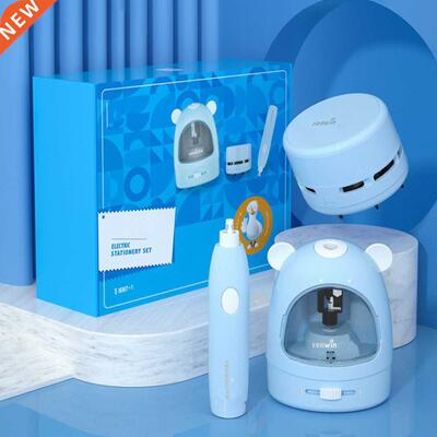 Electric Pencil Sharpener Electronic Erasers Mechanical Vacu