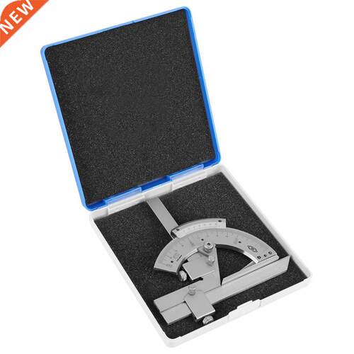 Carbon Steel Bevel Protractor 0-320 Degree Precision Angle M