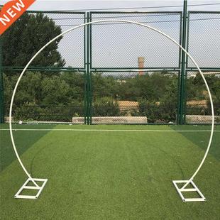 Round Metal Iron arch wedding backdrop stand wedding arch bi