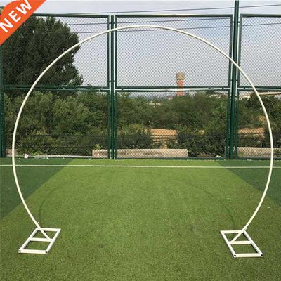 Round Metal Iron arch wedding backdrop stand wedding arch bi