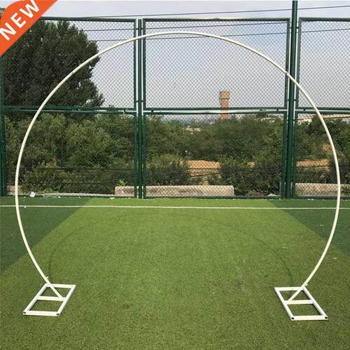 Round Metal Iron arch wedding backdrop stand wedding arch bi