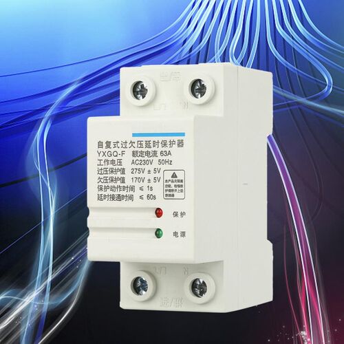Voltage Protective Device 2P 63A 3-Phase 4-Wire Automatic Re