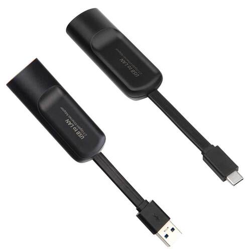 USB.0/Type-C to RJ45 Wired Adapter Replacement Network Ethe