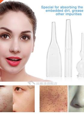 *3Pcs/Set Blackhead Removal Glass Pipes Face Pore Cleanser B