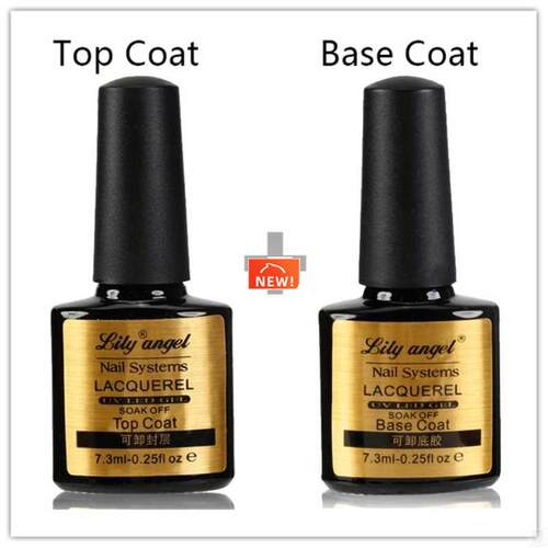 7.3ml Top Coat Base Coat UV LED Gel Nail Polish Primer