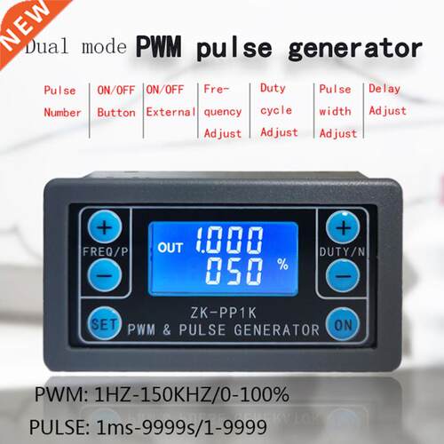 PWM Pulse Generator Frequency Duty Cycle Adjustable Module S