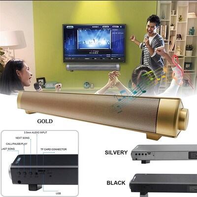 Bluetooth Soundbar Home Theater Subwoofer Wireless Sound bar
