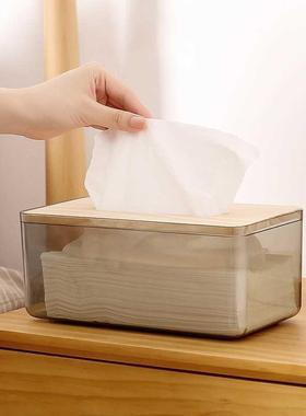 Nodic Tissue Box with Cover Tissues/Wipes Storage Boxes Home