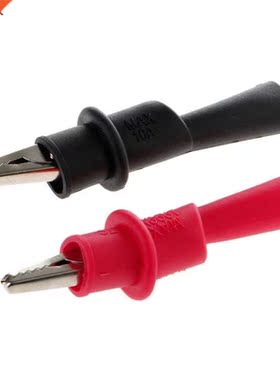 1 Pair Alligator Crocodile Test Clip Clamp For Multimeter Te